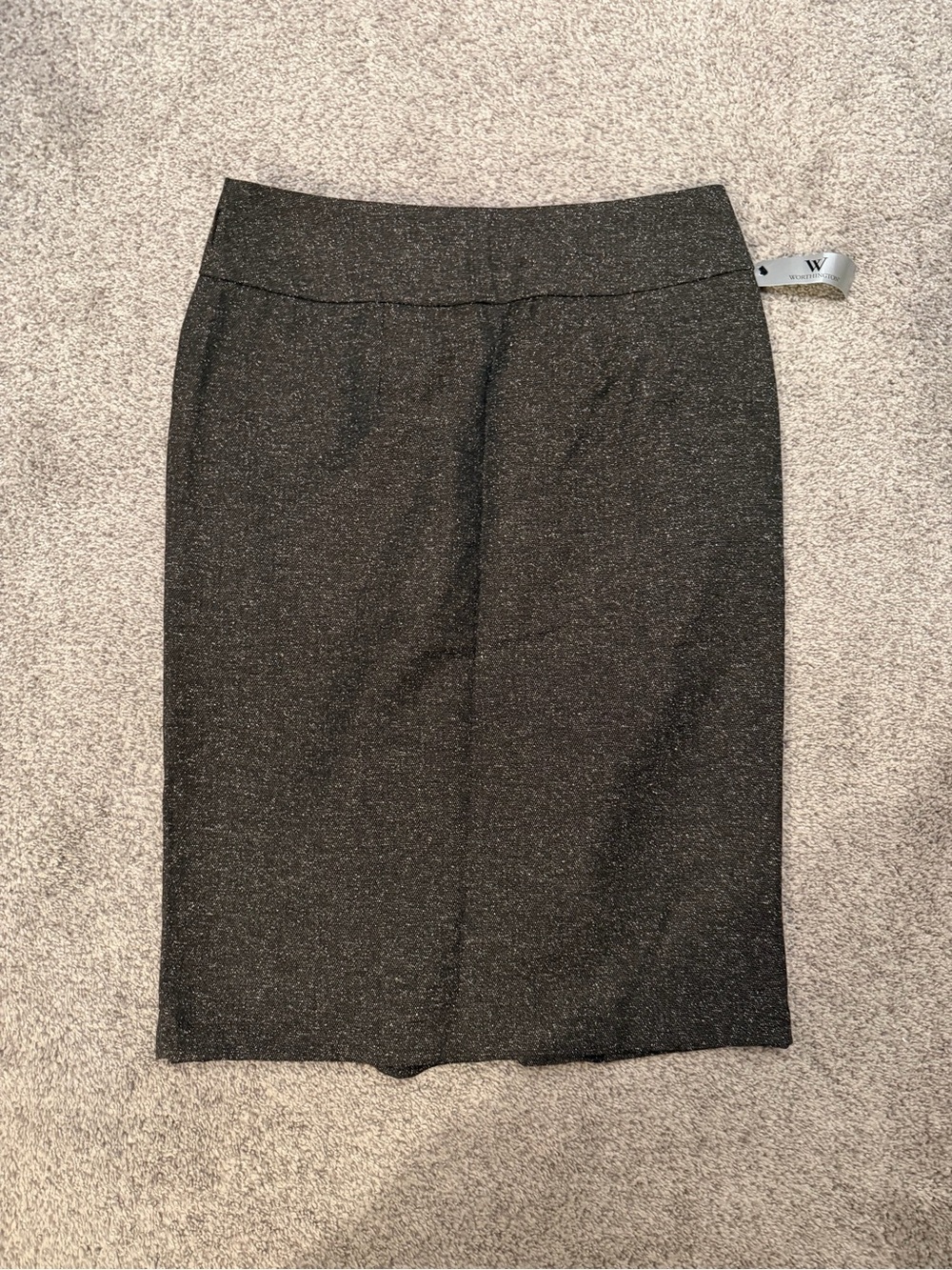 Worthington Dark Sparkle Pencil Skirt